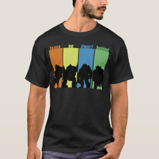 T-shirt Départ galactique de Roche profonde