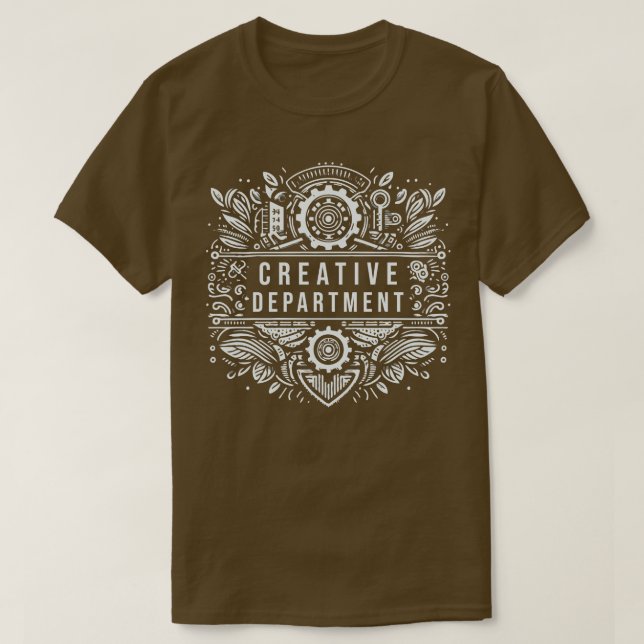 T-shirt Département de création (Design devant)