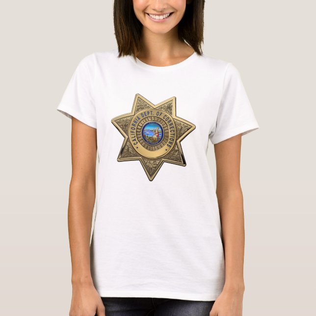 T-shirt Département de l'administration pénitentiaire de C (Devant)