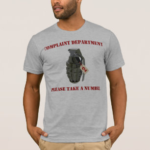 T-shirt Département de plainte