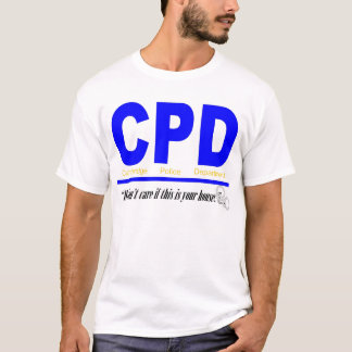 T-shirt Département de Police de Cambridge