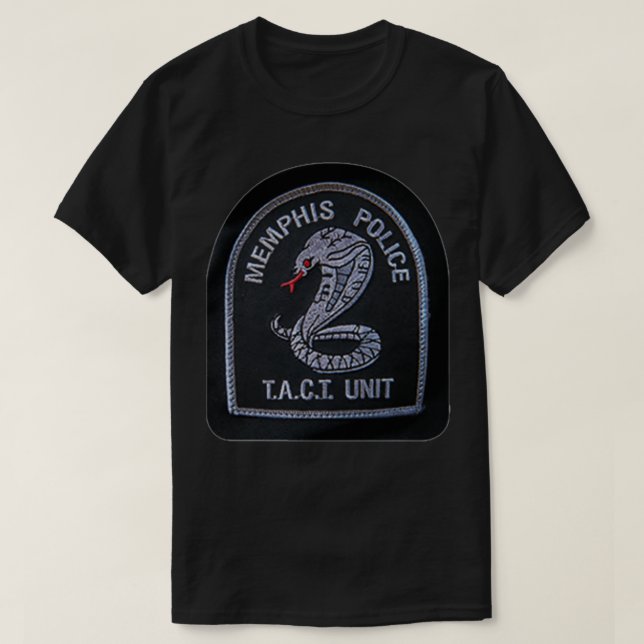 T-shirt Département De Police De Memphis Opérations Spécia (Design devant)