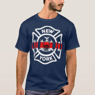 T-shirt Département de police des incendies de New York Po