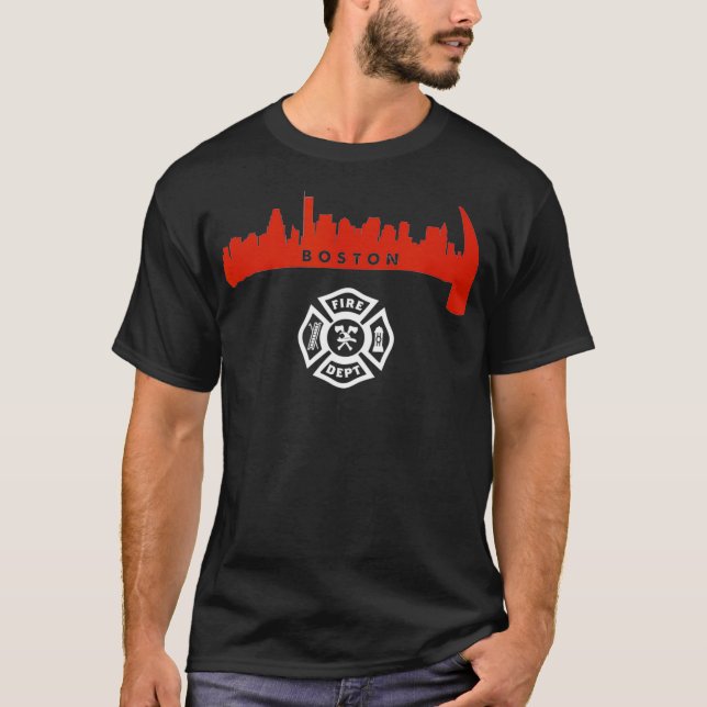 T-shirt Département de Secourt contre les incendies du Mas (Devant)