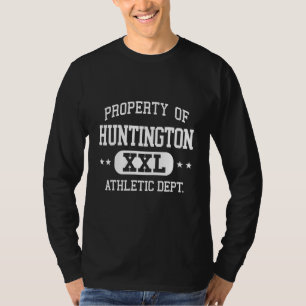 T-shirt Département des biens athlétiques rétro de Hunting