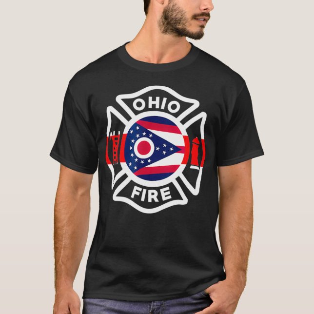 T-shirt Département des fires de l'Ohio (Devant)