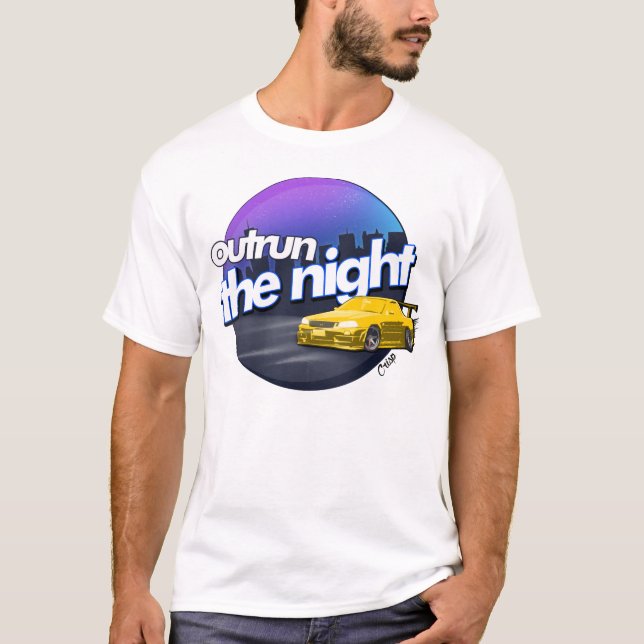 T-shirt Dépassez la nuit (Devant)