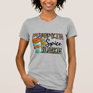 T-shirt Dépendant à la citrouille épicée