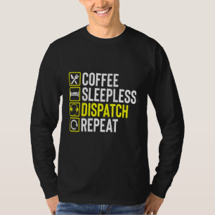 T-shirt Déplacement de nuit café 911 Premier répartiteur R