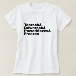 T-shirt Déplacements de rupture (Breakdance)