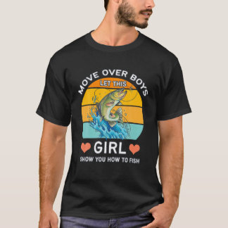 T-shirt Déplacer Les Garçons Laissez Cette Fille Vous Mont