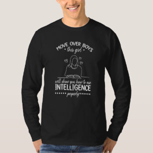 T-shirt Déplacer Sur Les Garçons Cette Fille Montrera Comm
