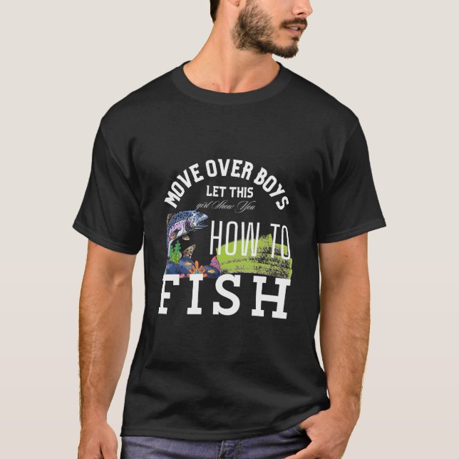 T-SHIRT DÉPLACEZ LES GARÇONS, LAISSEZ CETTE FILLE VOUS MON (Devant)