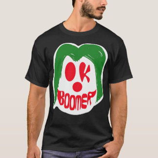 T-shirt Déplaisant Ok Boomer Clown