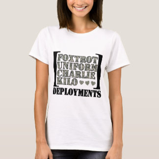 T-shirt Déploiements de fox-trot