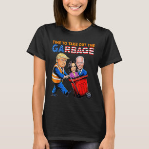 T-shirt Dépouille Pour Trump 2024 Le Temps De Sortir