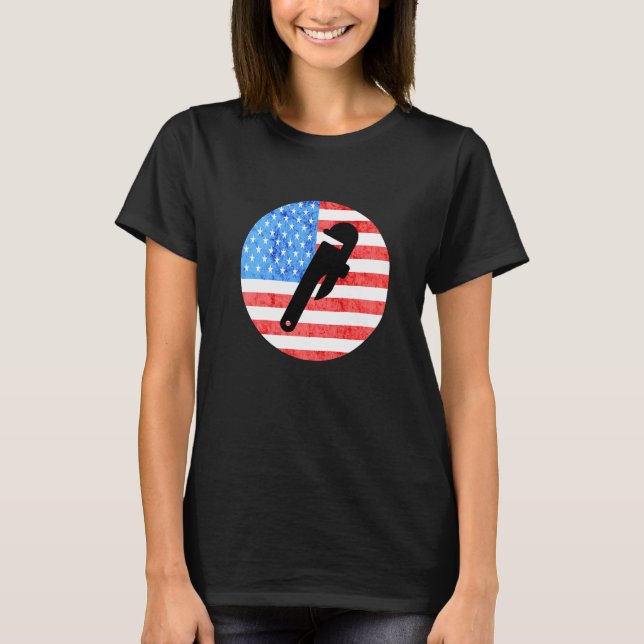 T-shirt Dépouillets de tuyauterie de plomberie Pipefitter  (Devant)