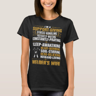 T-shirt d'épouse de soudeuses