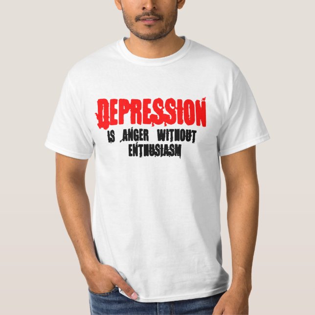 T-shirt Dépression (Devant)