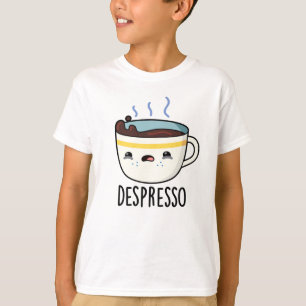 T-shirt Depresso Drôle Sad Espresso Pun café