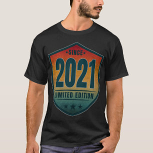 T-shirt Depuis 2021 Édition Limitée Vintage Rétro Coucher