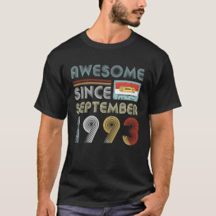T-shirt Depuis septembre 1993 26ème anniversaire