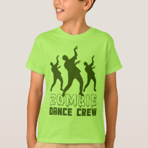 T-shirt d'équipage de danse de zombi