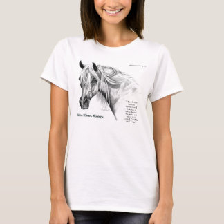 T-shirt d'équipe d'équitation de ministère de