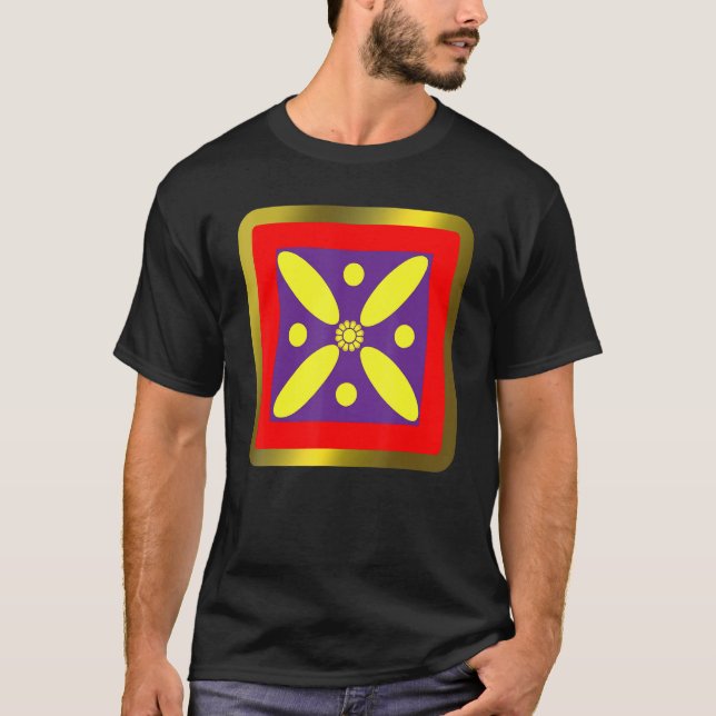 T-shirt Derafsh Kaviani Empire saséen ou sassanide (Devant)