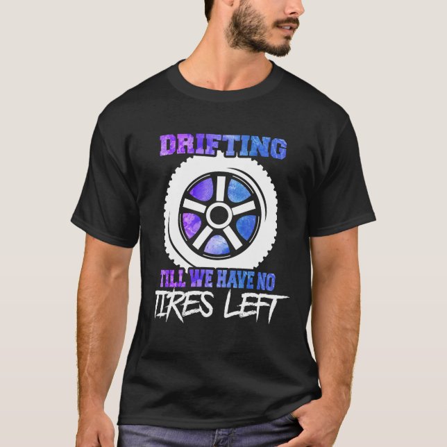 T-shirt Dérive Abstraite Jusqu'À Ce Qu'Il N'Y Ait Plus De  (Devant)