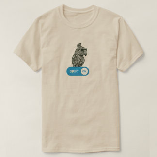 T-shirt Derive avec un perroquet cool