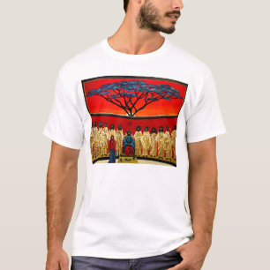 T-shirt Dernier dîner de Rastafarian