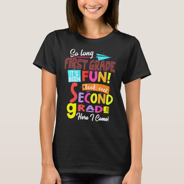 T-shirt Dernier jour 1ère année 2e année ici je viens prem (Devant)