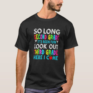 T-shirt Dernier jour 2e année 3e année ici I Come Kids Tea