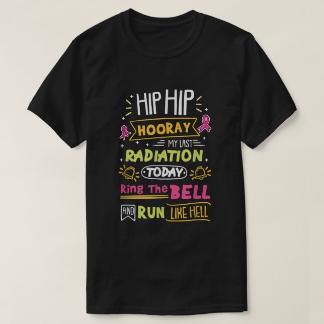 T-shirt Dernier Rayonnement Aujourd'Hui Anneau Le guerrier (Design devant)