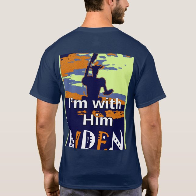 T-shirt Dernier vote de campagne présidentielle aux USA po (Dos)