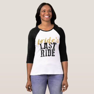 T-shirt Dernière course de la mariée Country Bachelorette