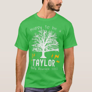 T-shirt dernière de la fête d'été 2022 Taylor Family Reuni