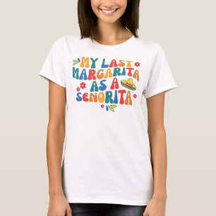 T-shirt dernière fiesta enterrement de vie de jeune fille