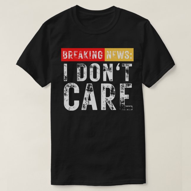 T-shirt Dernière heure Je ne suis pas drôle Sarcastique 11 (Design devant)