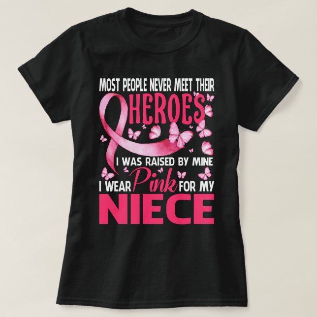 T-shirt Dernière Journée De Chemo Beurre De Sensibilisatio (Design devant)