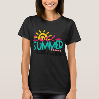 T-shirt Dernière journée de congé scolaire pour les enseig