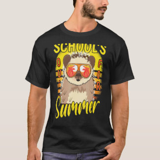 T-shirt Dernière Journée D'Écoles Pour Les Vacances D'Été 