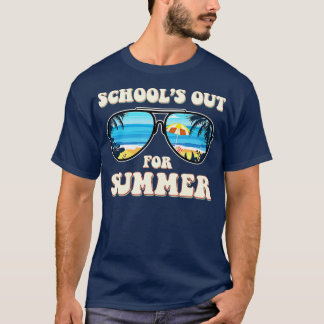 T-shirt Dernière Journée D'Écoles Sorties Pour Enseignant 