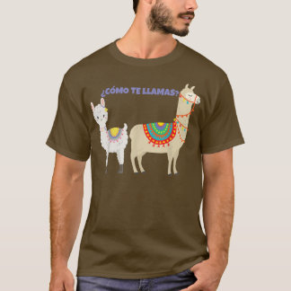 T-shirt Dernière Minute Hanoukka Como Te Llamas Alpaca Ama