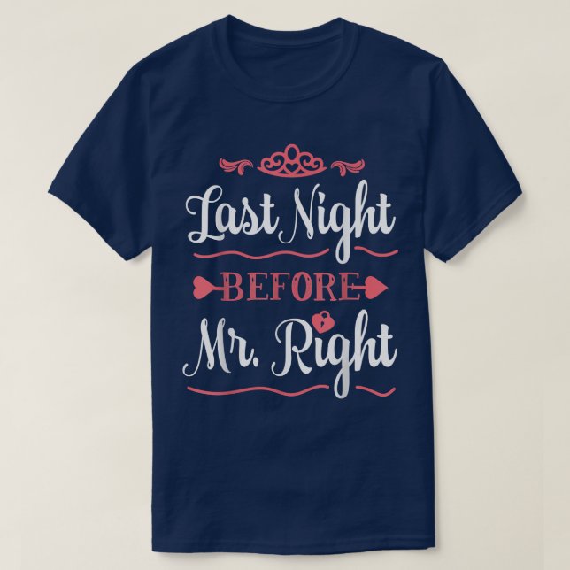 T-shirt Dernière nuit avant M. (Design devant)