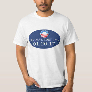 T-shirt Dernière pièce en t du jour d'Obama
