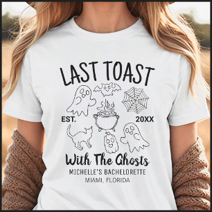 T-shirt Dernière Toast Halloween Enterrement de Vie de Jeu