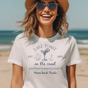 T-shirt Dernière Toast sur la Fête de Bachelorette de la P