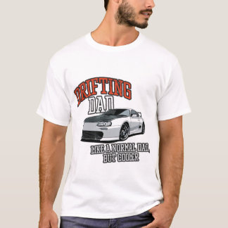 T-shirt Déroulement papa JDM course automobile